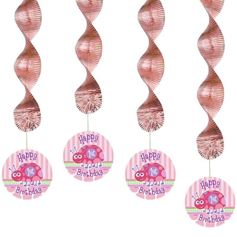 Ladybird 1st Birthday Hanging Decoration