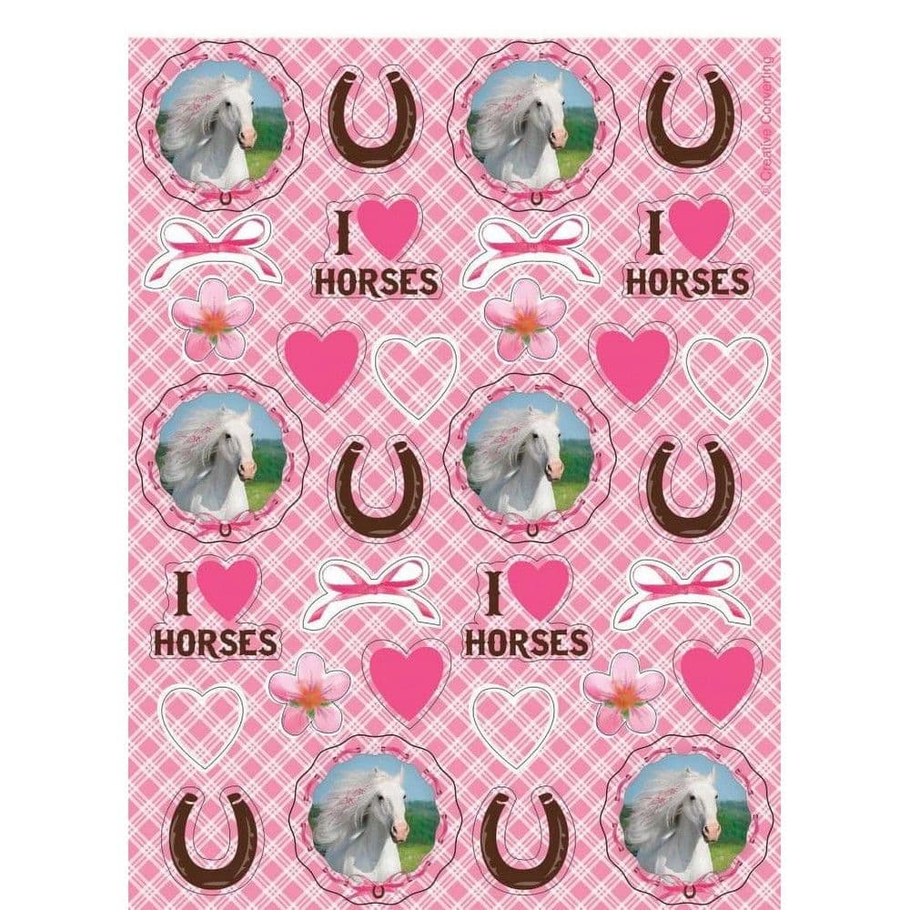 Love My Horse Stickers