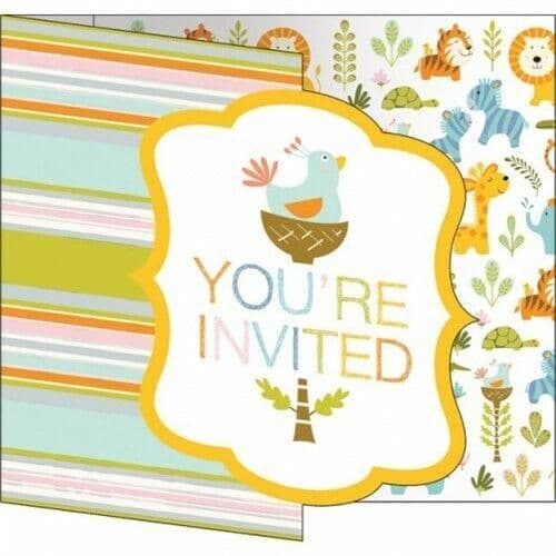 You´re Invited Jungle Animals Invitations