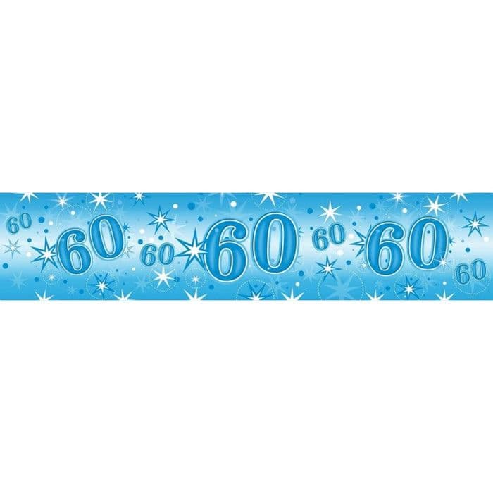 Sparkle 60th Birthday Banner