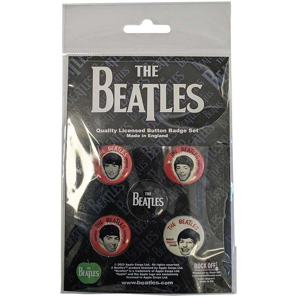 Vintage Portraits Badge Set