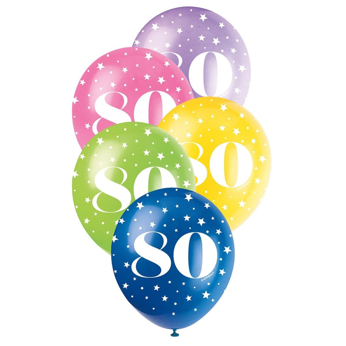 Latex 80th Balloon