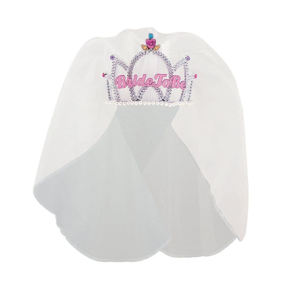 Bride To Be Tiara Veil