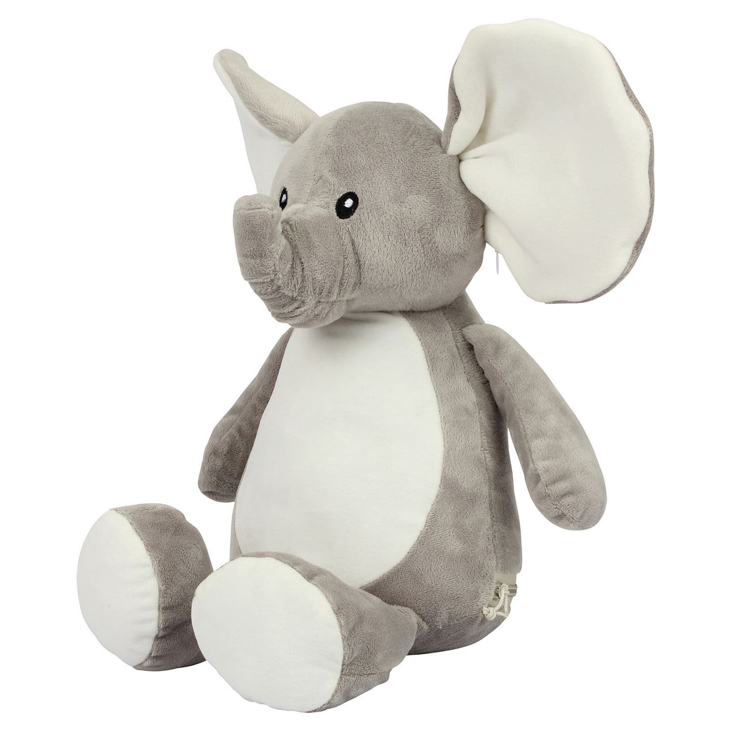 Zipped Elephant Plush Toy