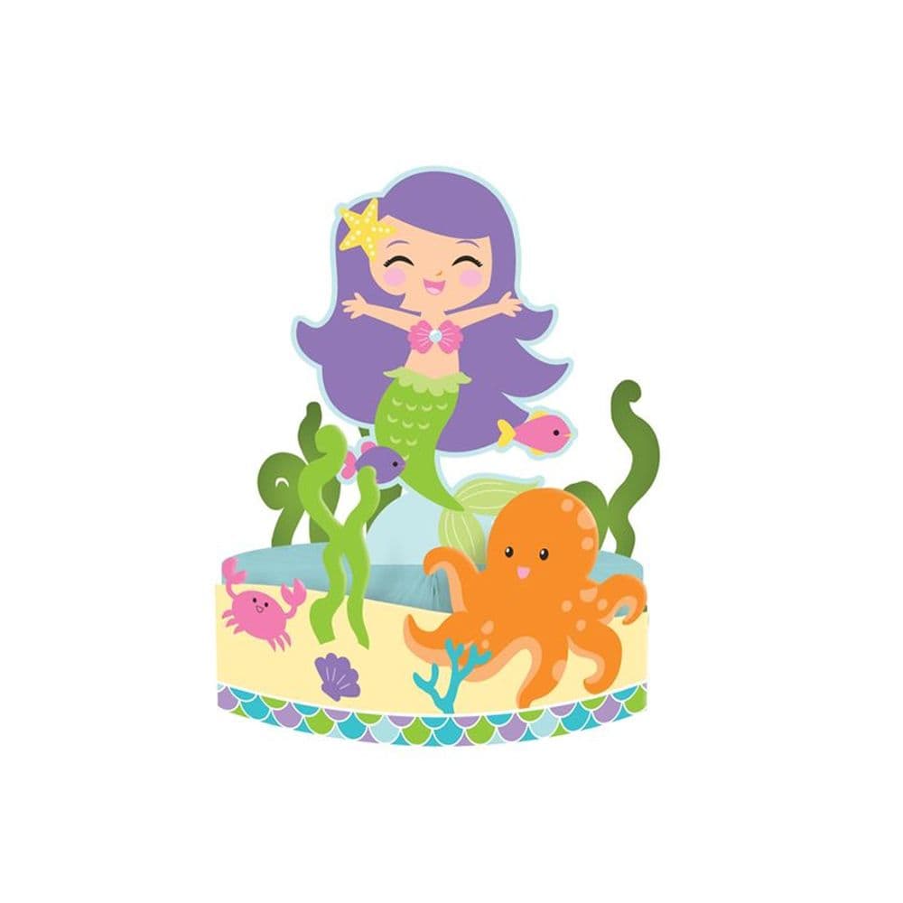 Mermaid Friends Honeycomb Centrepiece