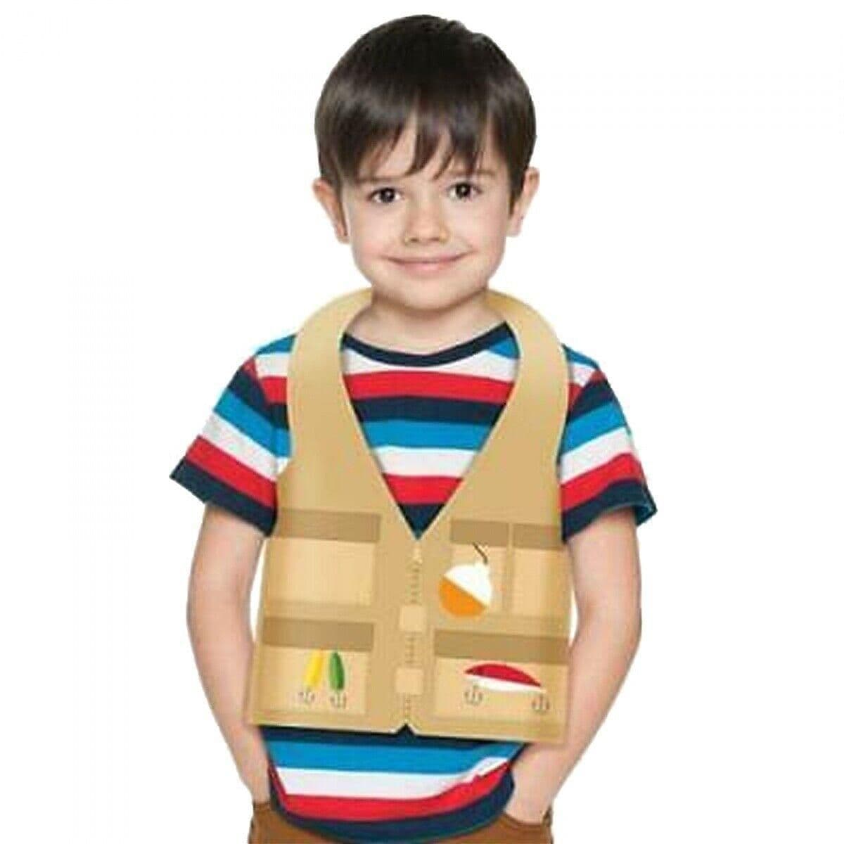 Camp Out Camp Fire Vest Birthday Favours