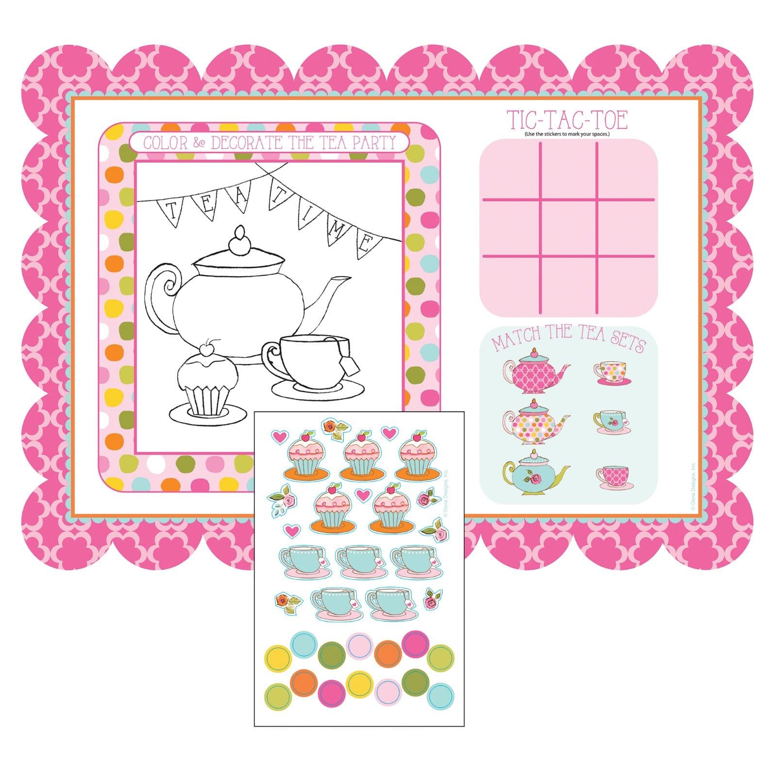 Tea Placemat Set