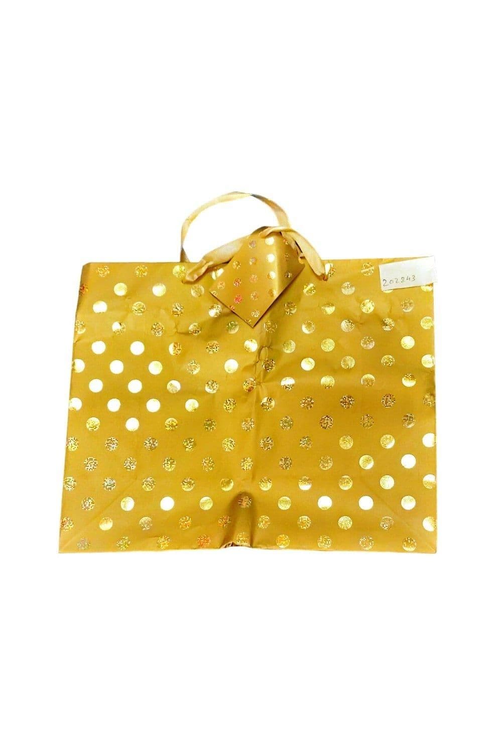 Dotted Glitter Gift Bag