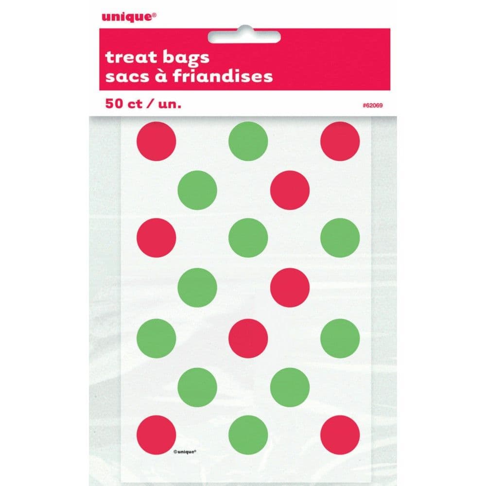Polka Dot Christmas Bags