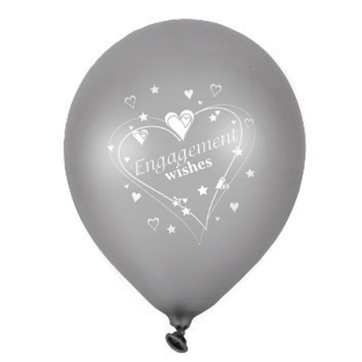 Engagement Wishes Latex Balloons