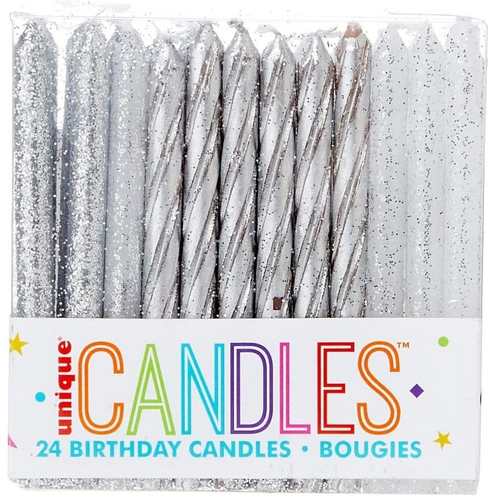 Glitter Birthday Candles