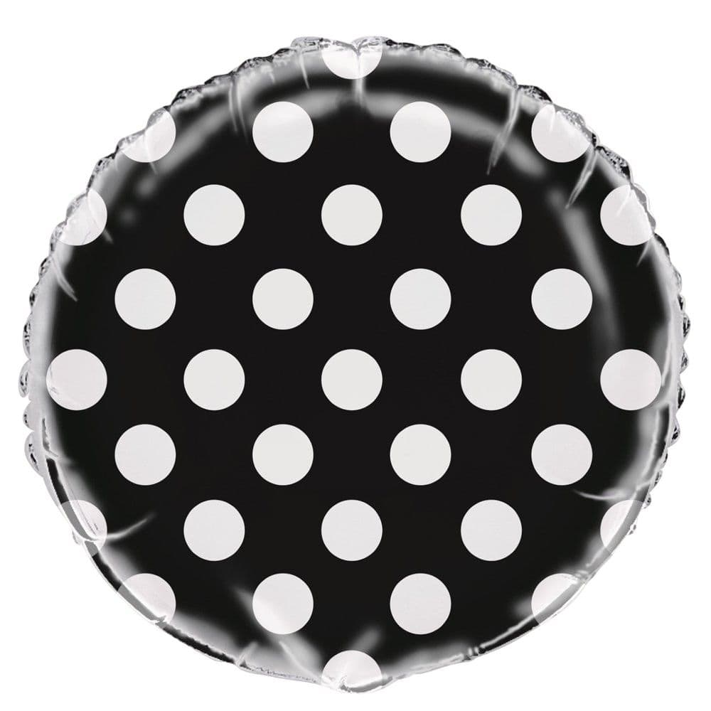 Helium Polka Dot Foil Balloon