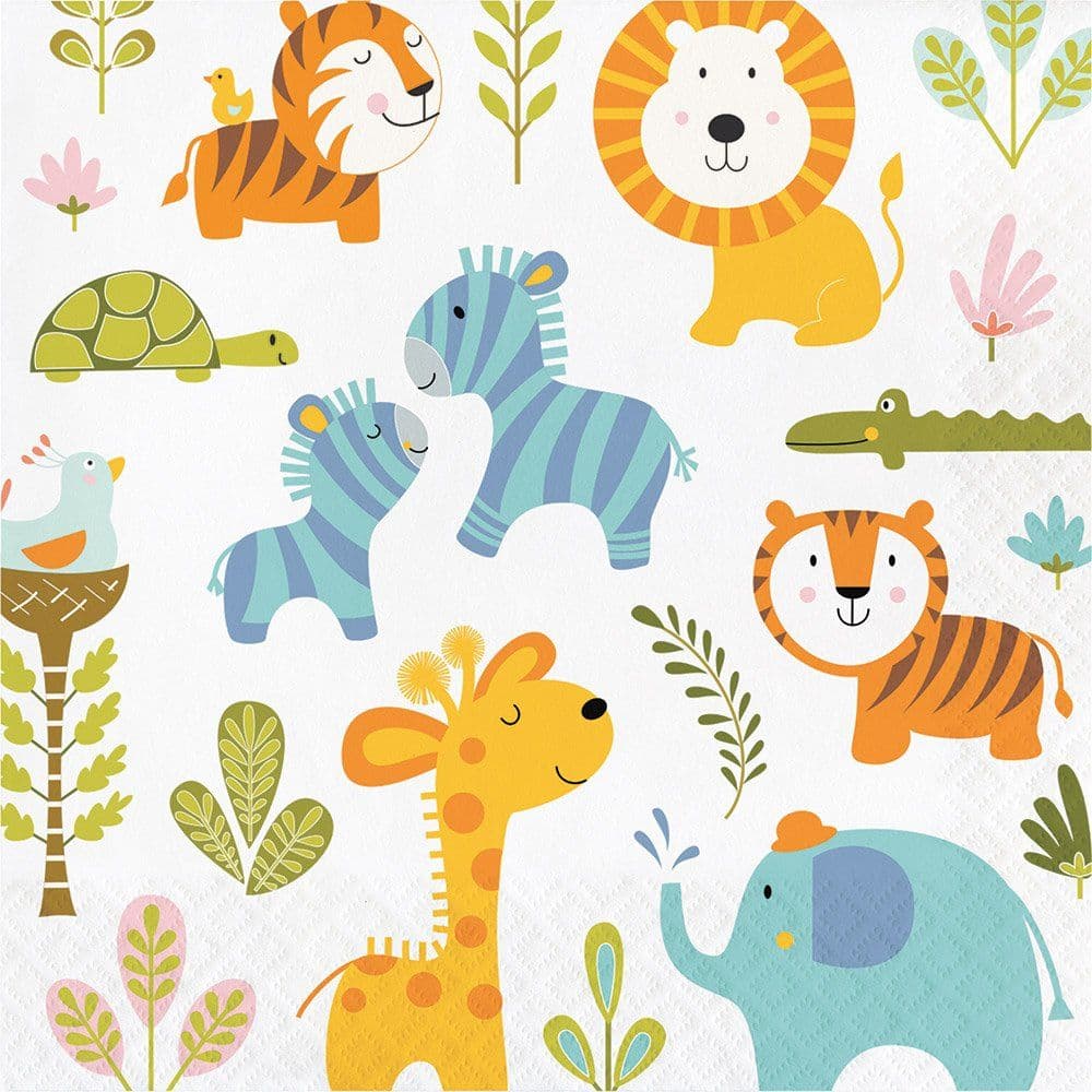 Happiest Jungle 2 Ply Napkins