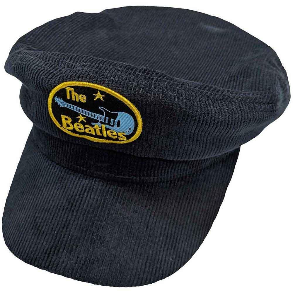 Oval Corduroy Logo Flat Cap