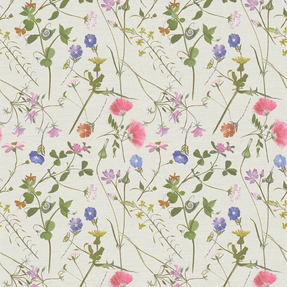 House Turnowsky Floral Textured Wallpaper