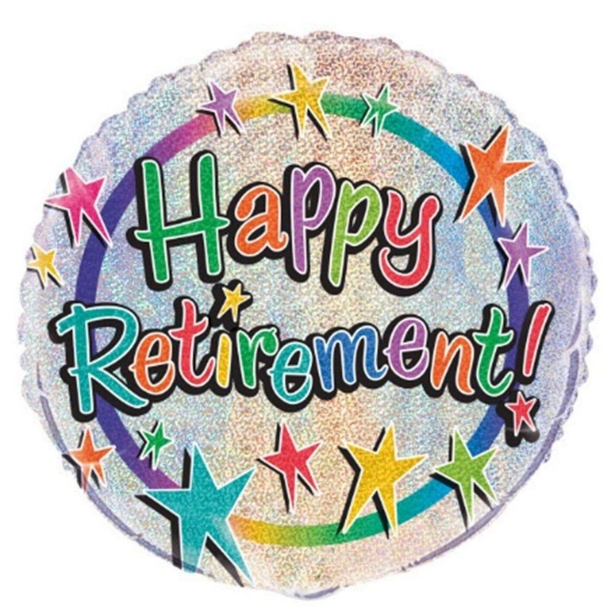 Prism Retirement Foil Balloon