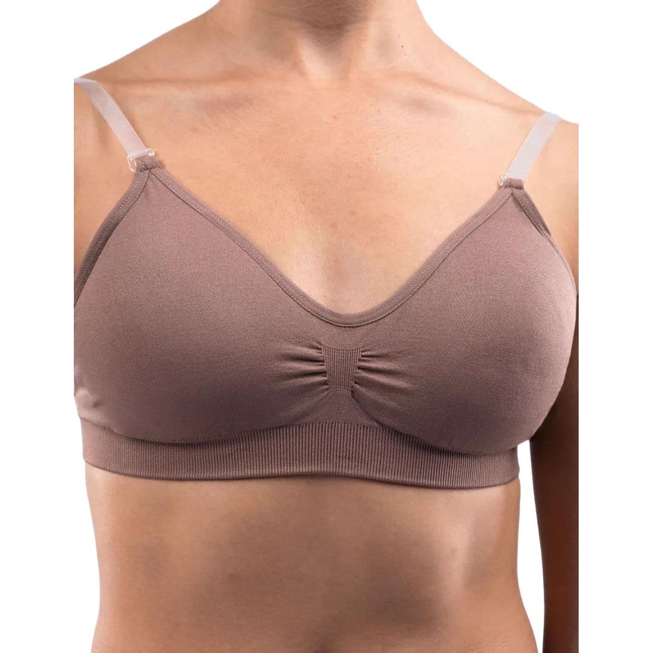 Dance Seamless Clear Back Bra