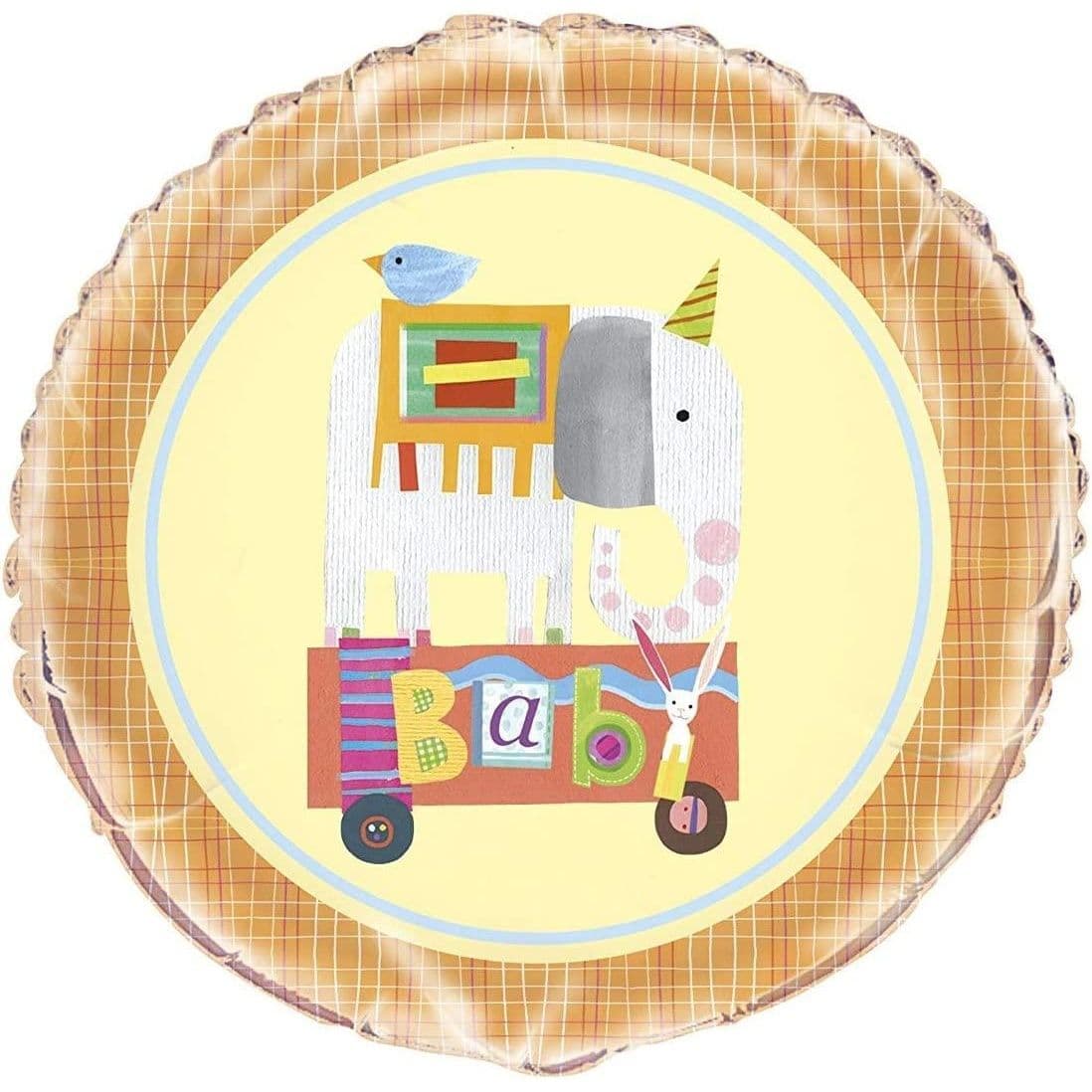 Foil Circus Animal Shower Foil Balloon