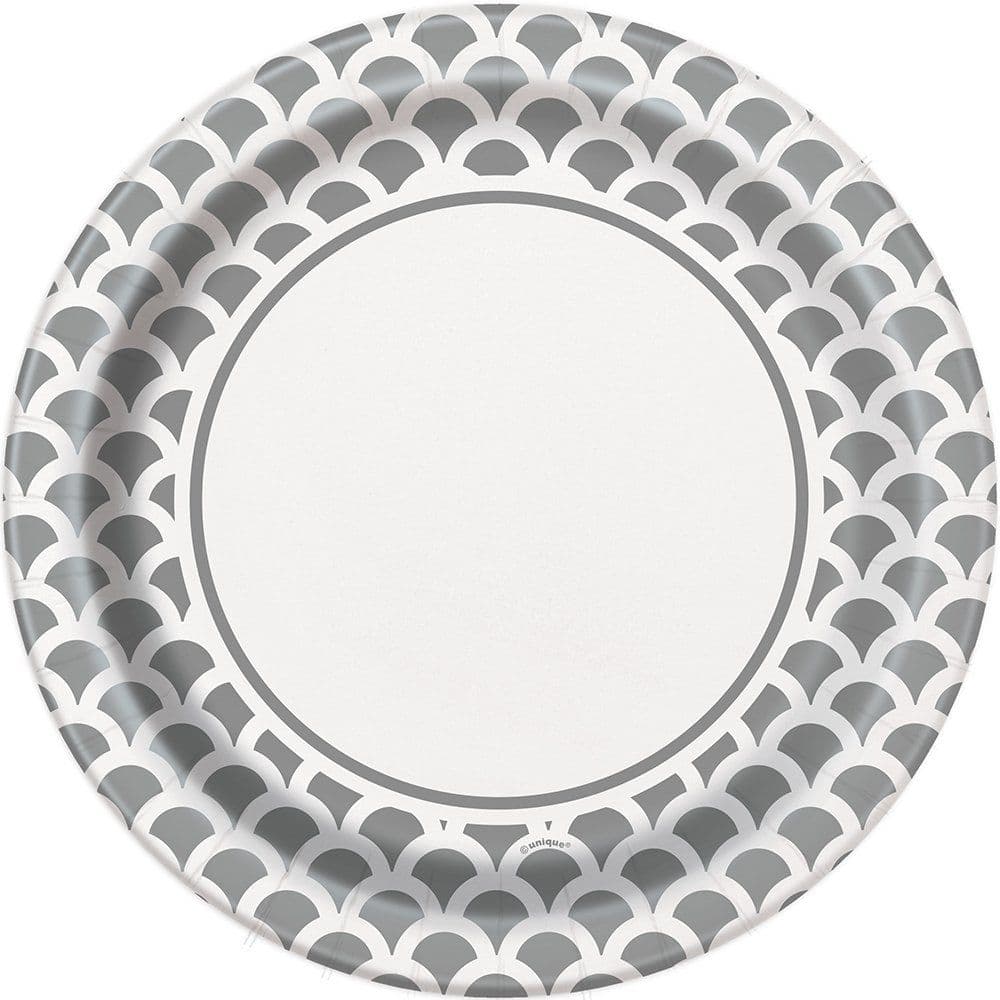 Scallop Disposable Plates