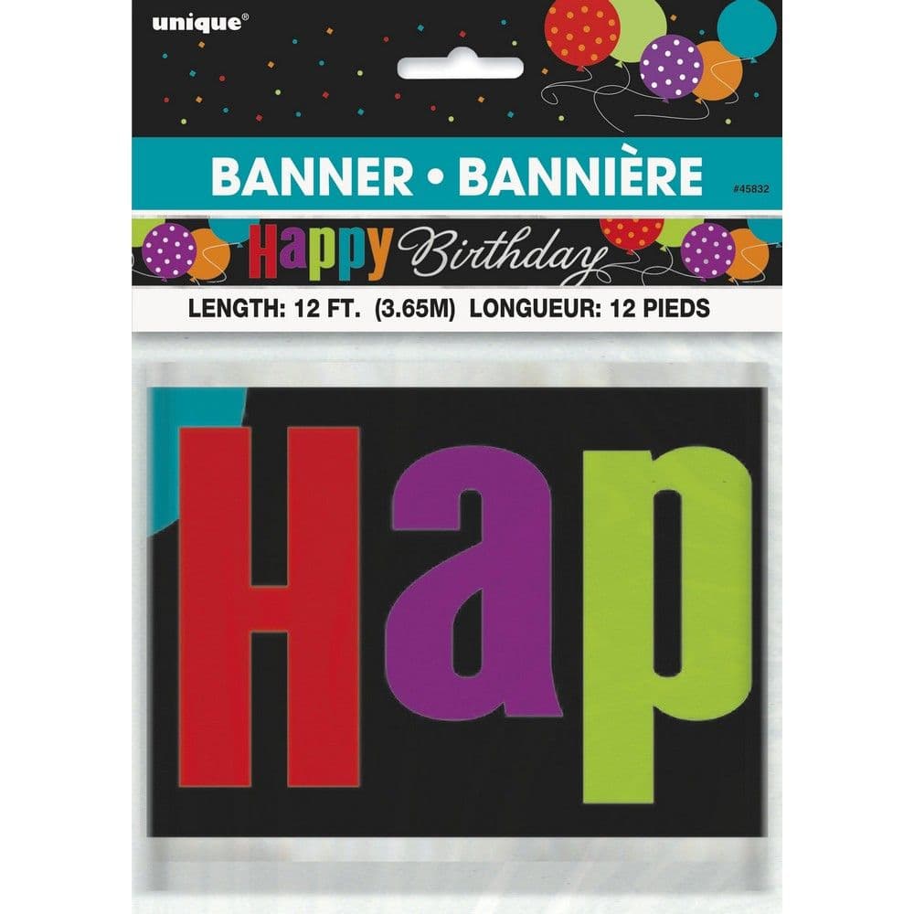 Cheer Happy Birthday Banner