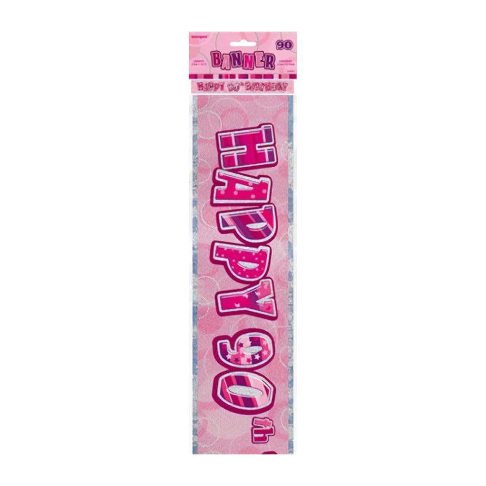 Foil 90th Banner