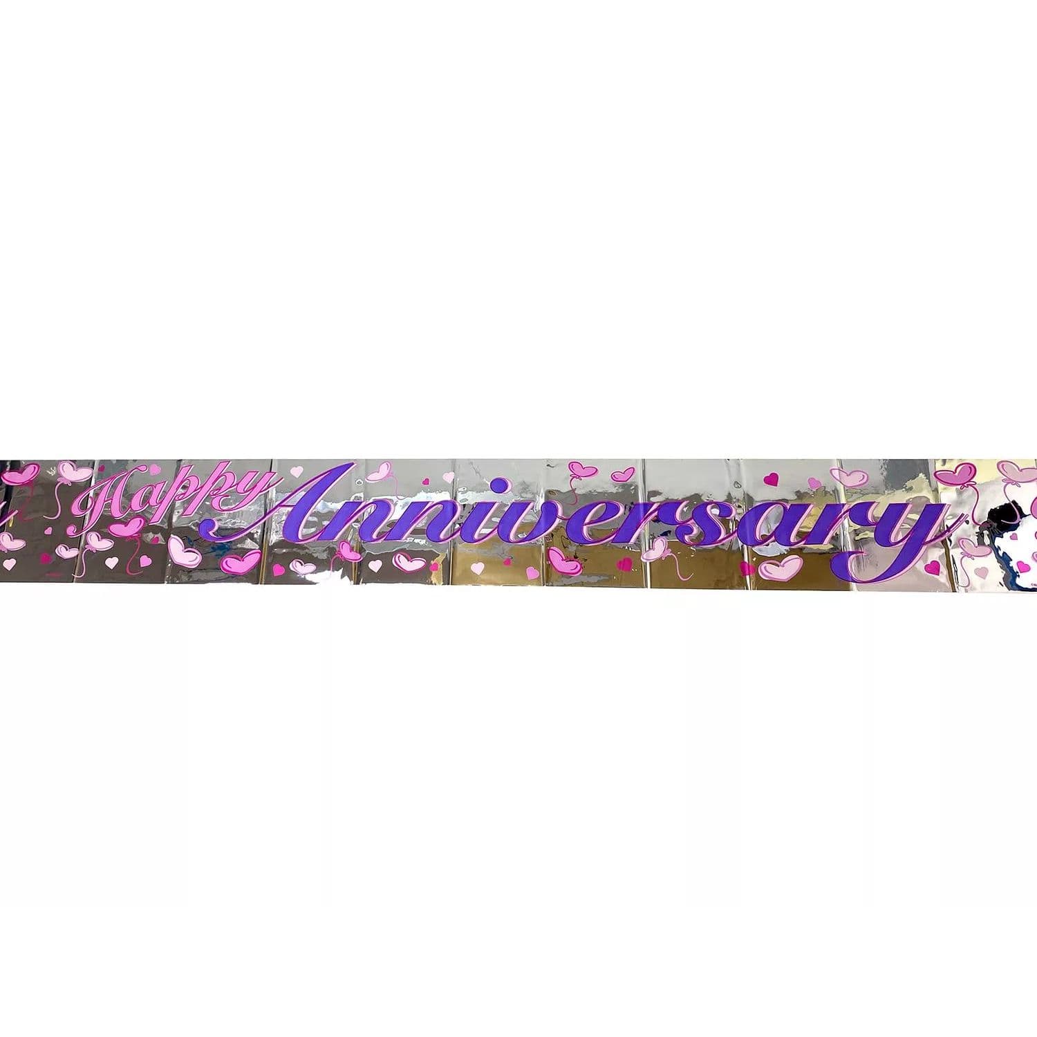 Heart Anniversary Banner