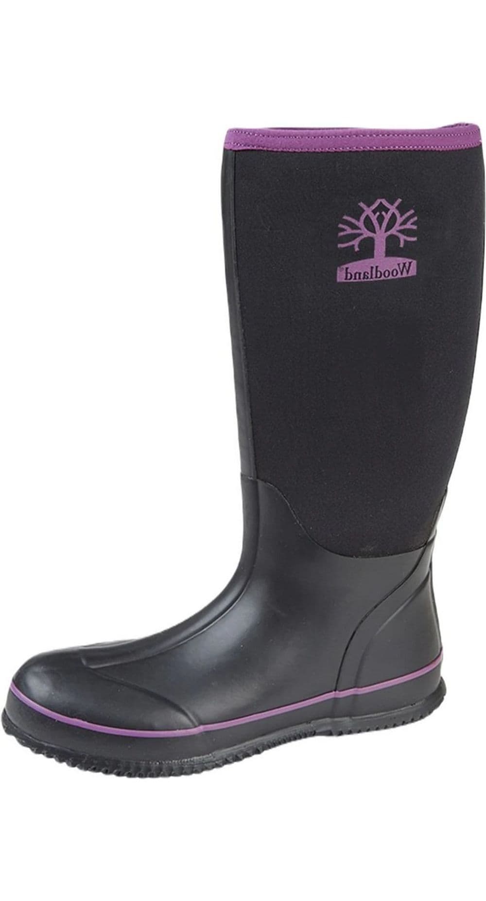 Pull On Plain Design Wellington Boots