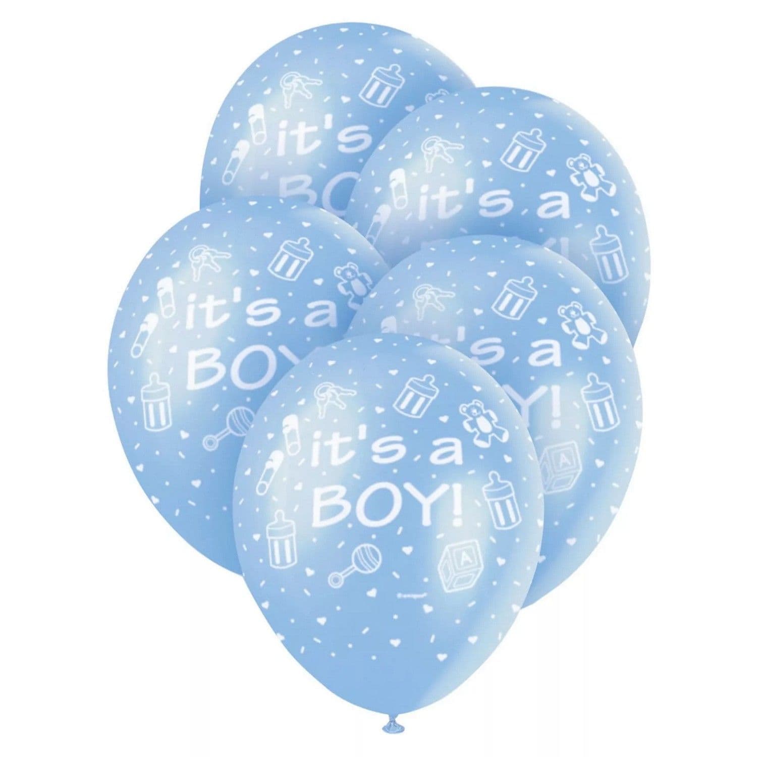 It´s Latex Pearlised Shower Balloons