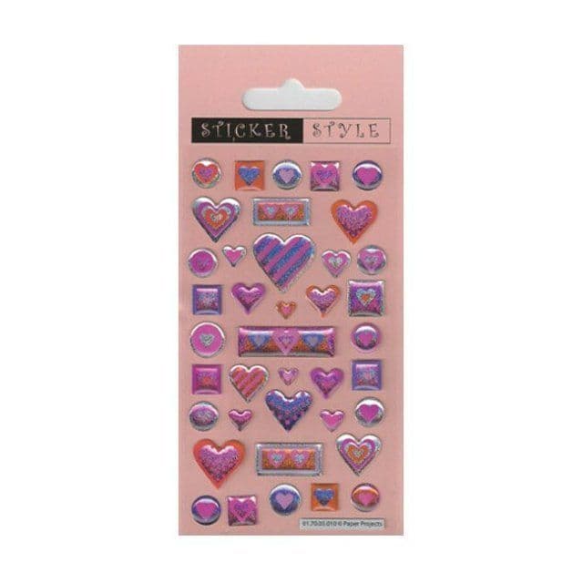 Hearts Stickers