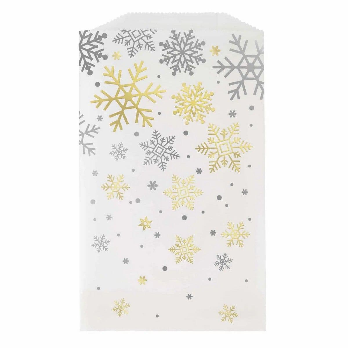 Snowflake Christmas Treat Bag
