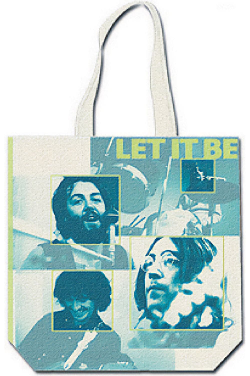 Back Print Cotton Tote Bag