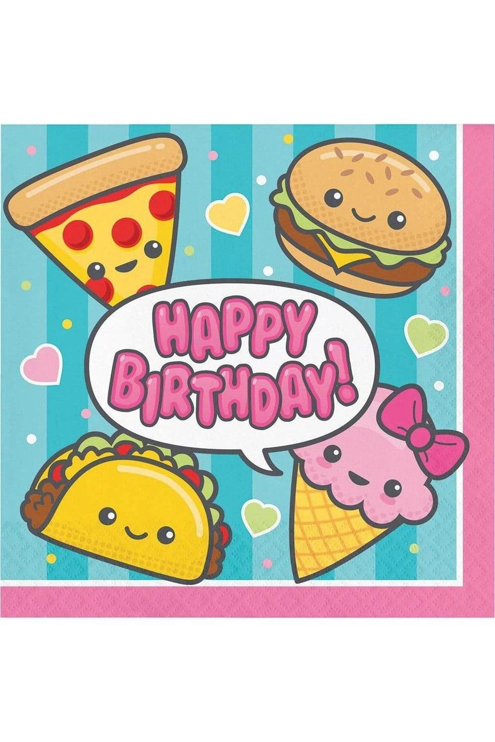 Paper Junk Food Napkins