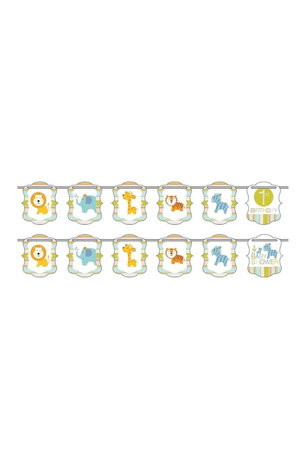 Paper Animals Shower Banner