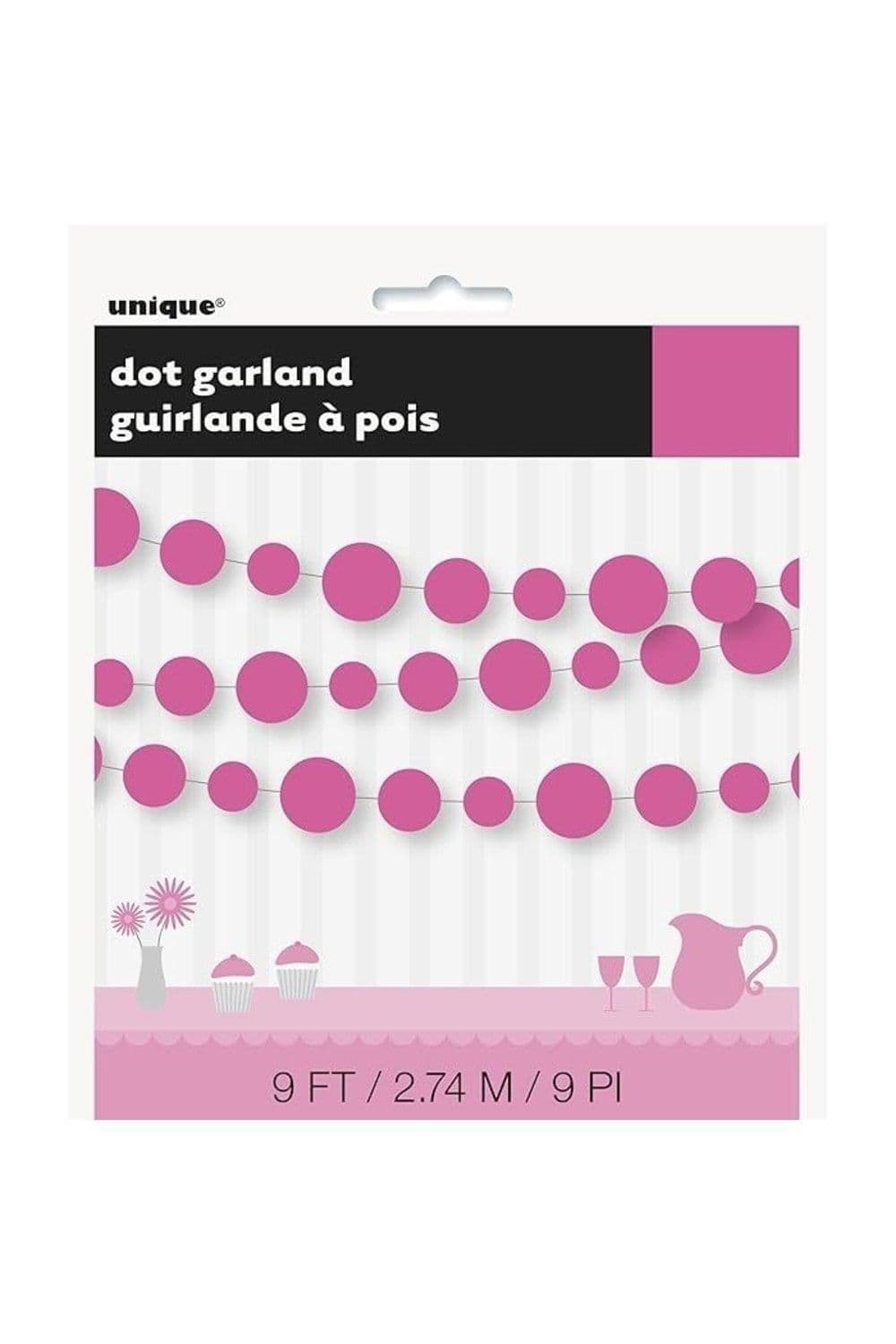 Paper Dotted Garland