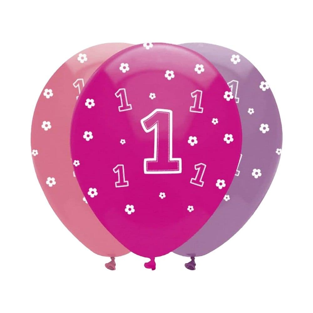 Latex Number 1st Birthday Balloon