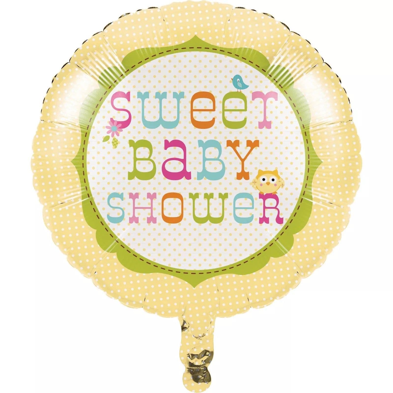 Sweet Shower Owl Foil Balloon