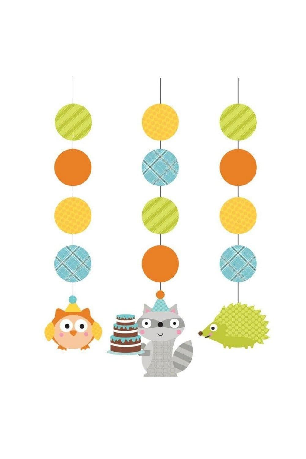 Happi Woodland Cut Out Hanging Decoration