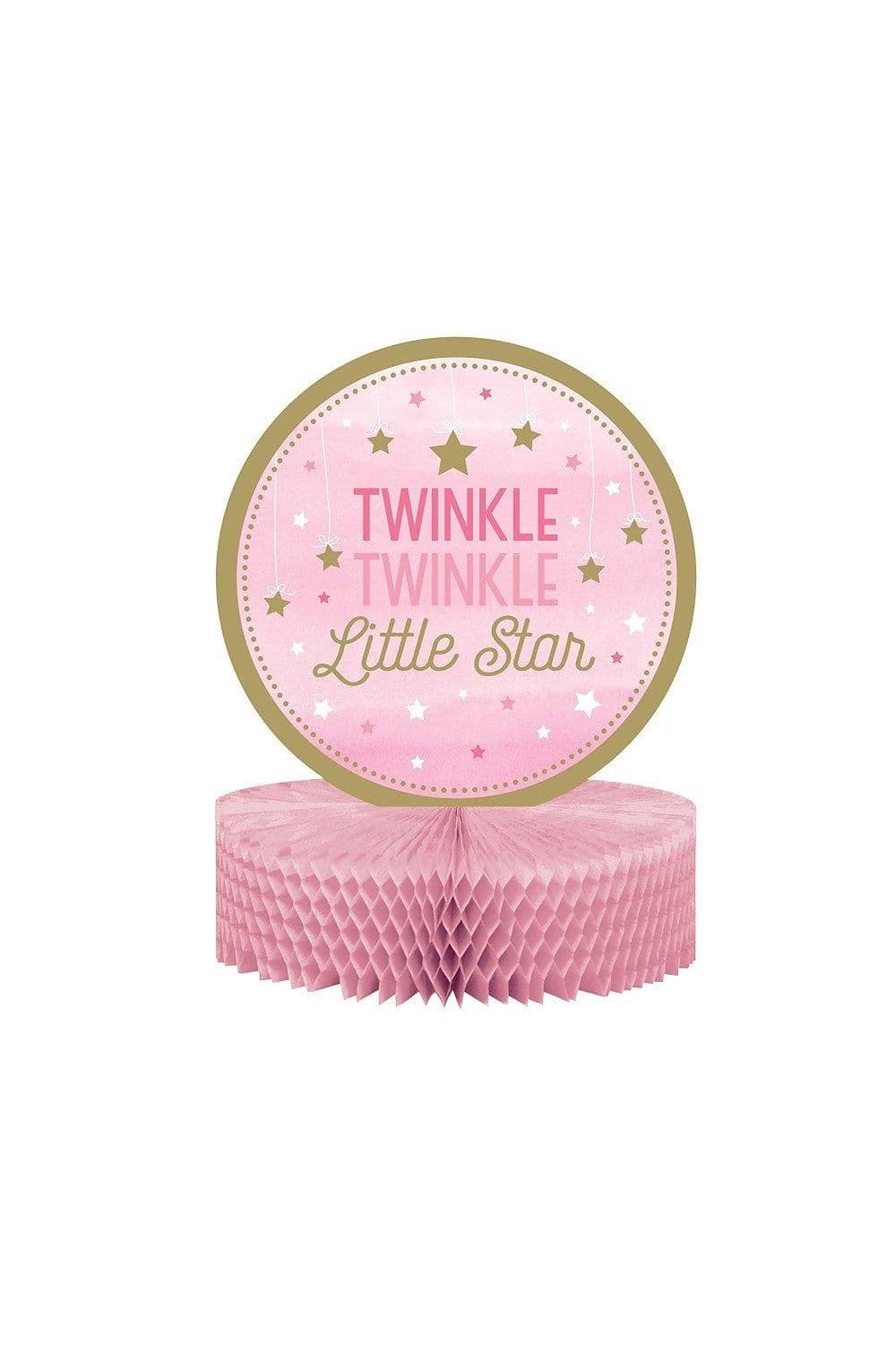 Twinkle Twinkle Little Star Paper Honeycomb Shower Centrepiece