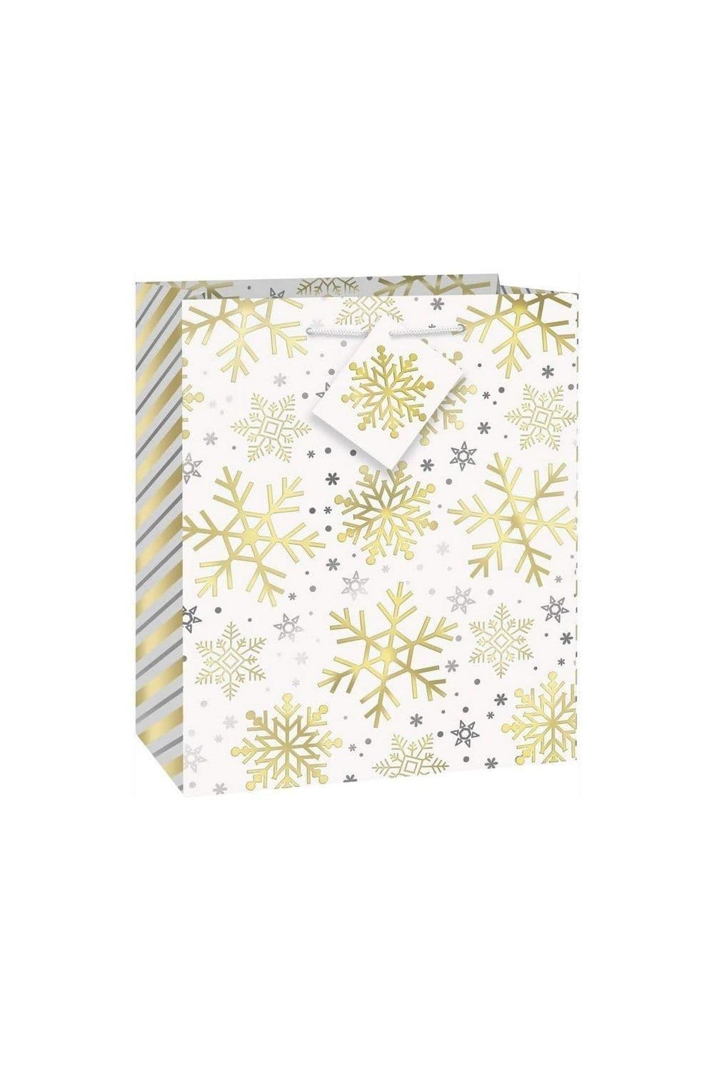 Snowflake Christmas Gift Bag