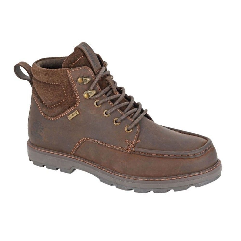 Waxy Leather Ankle Boots