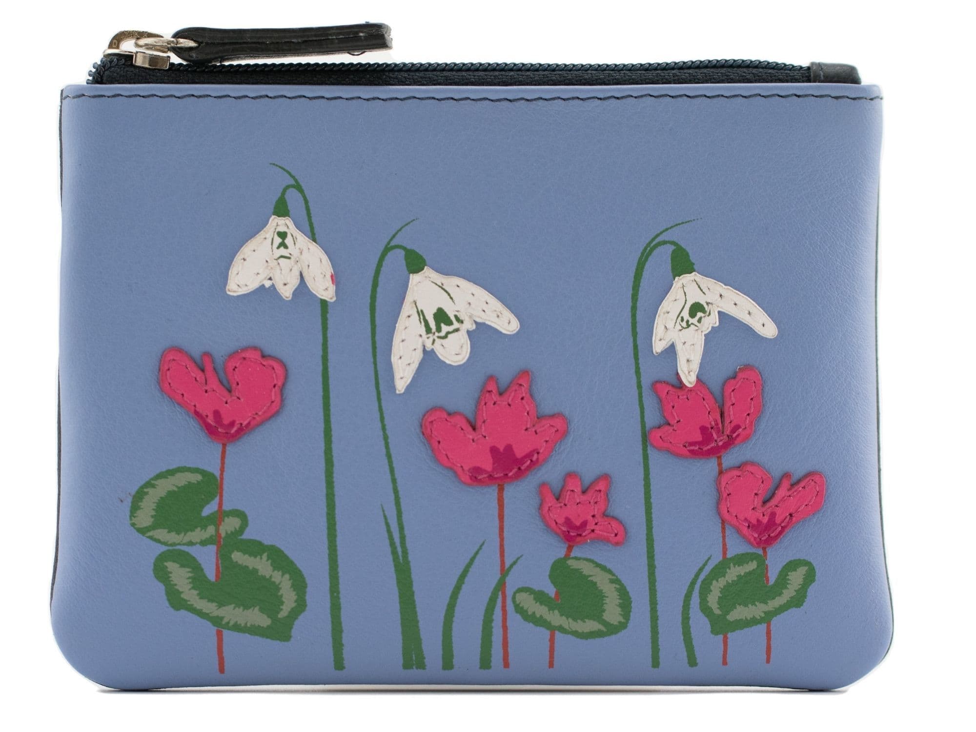 Snowdrop RFID Floral Coin Purse