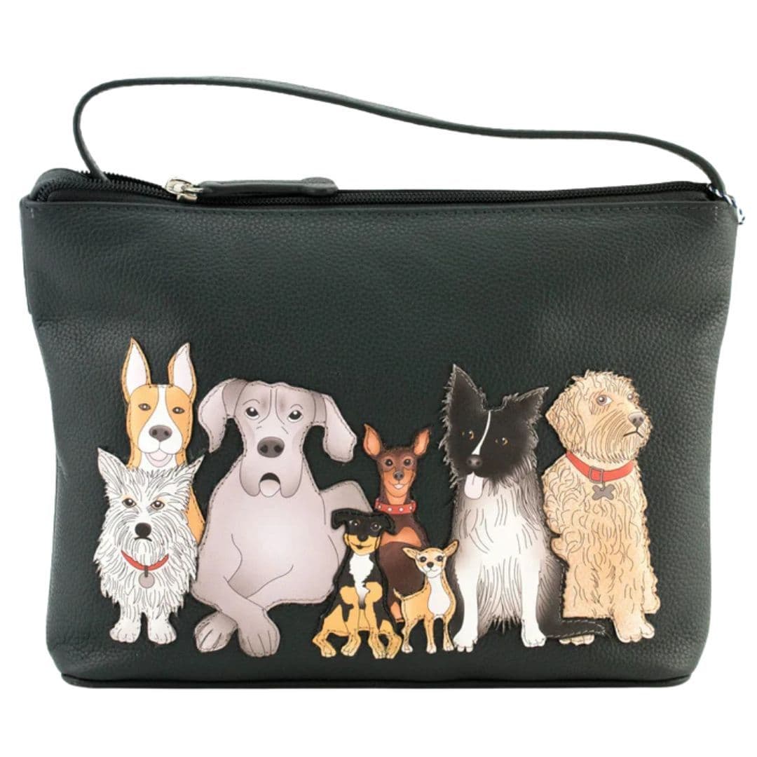 Kennel Crew Dog Appliqué Crossbody Bag