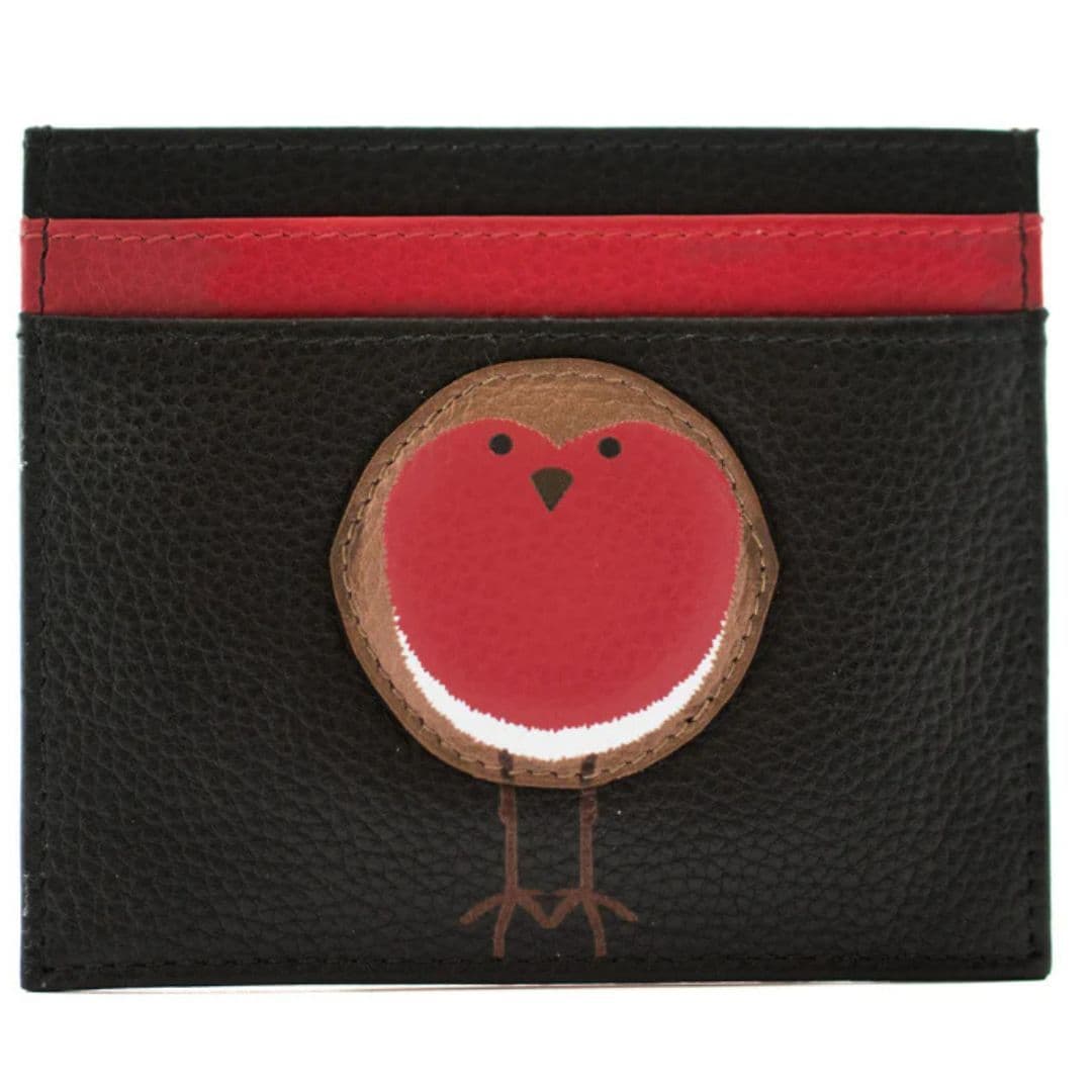 Bobbie Robin Bird RFID Card Holder Zip