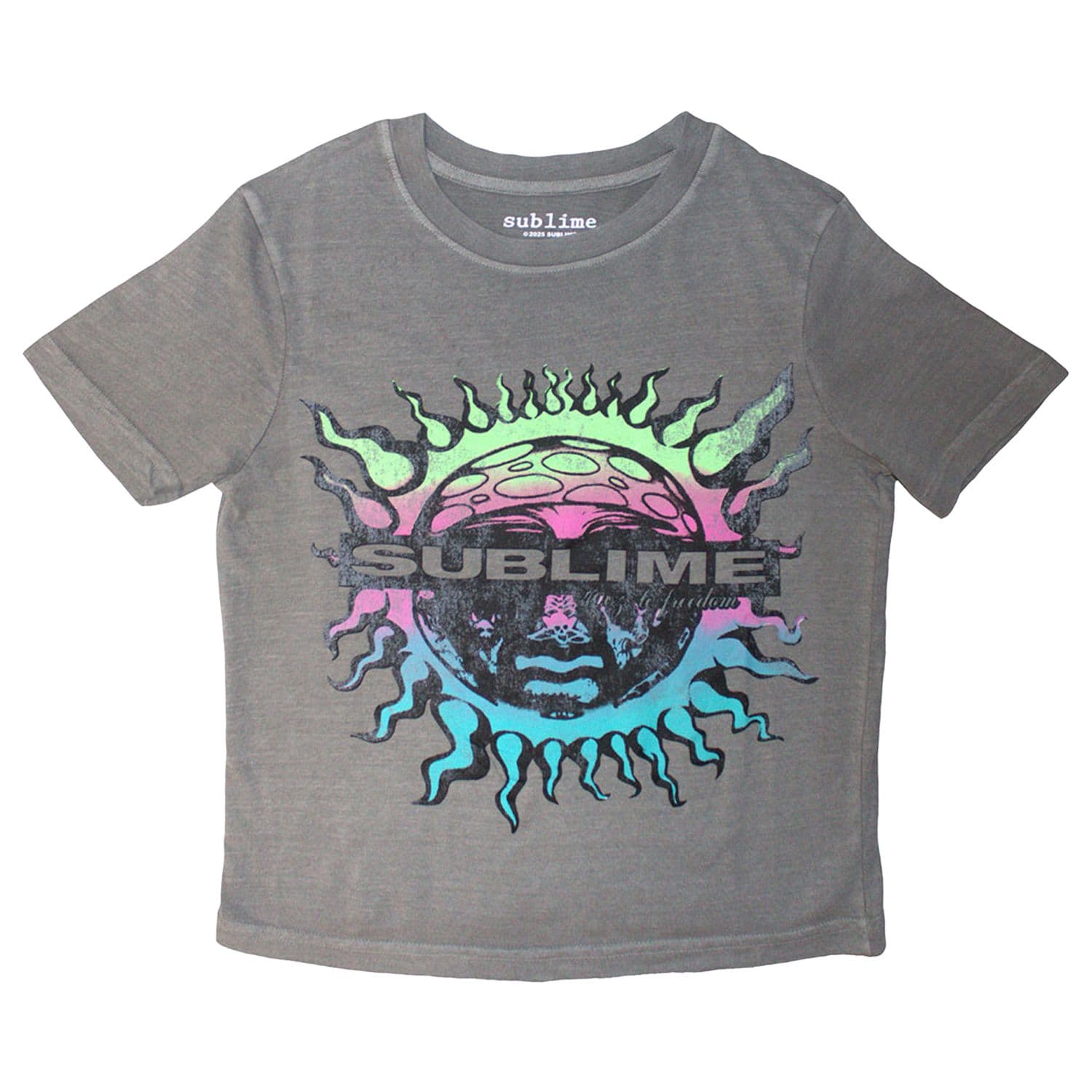 Gradient Crop Top