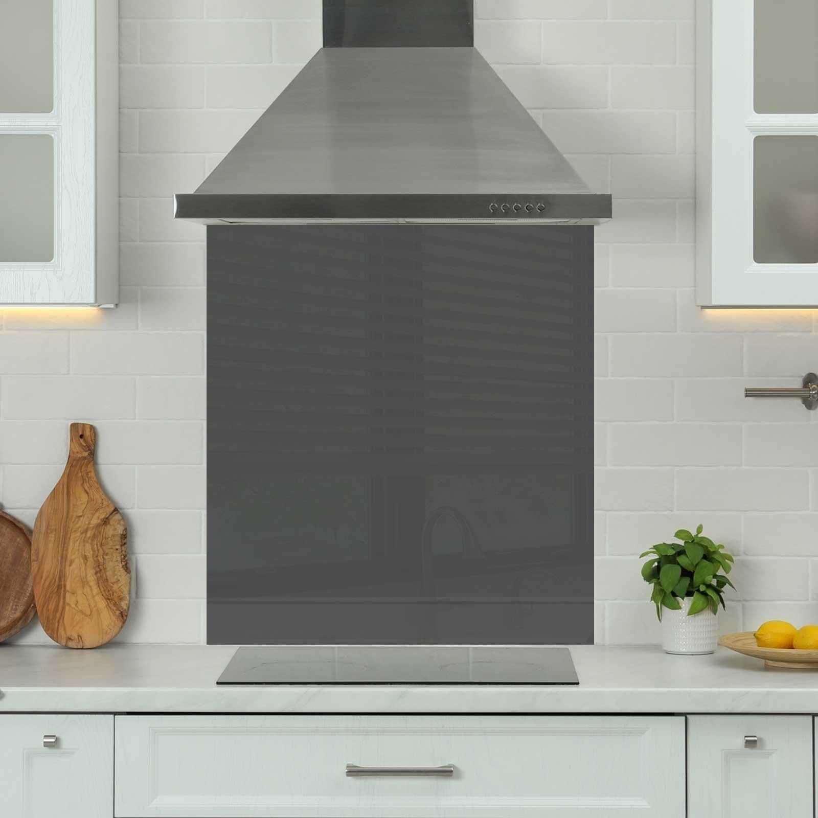 Premium 90m x 75cm 6mm Glass Kitchen Splashback Toughened Polished Edges