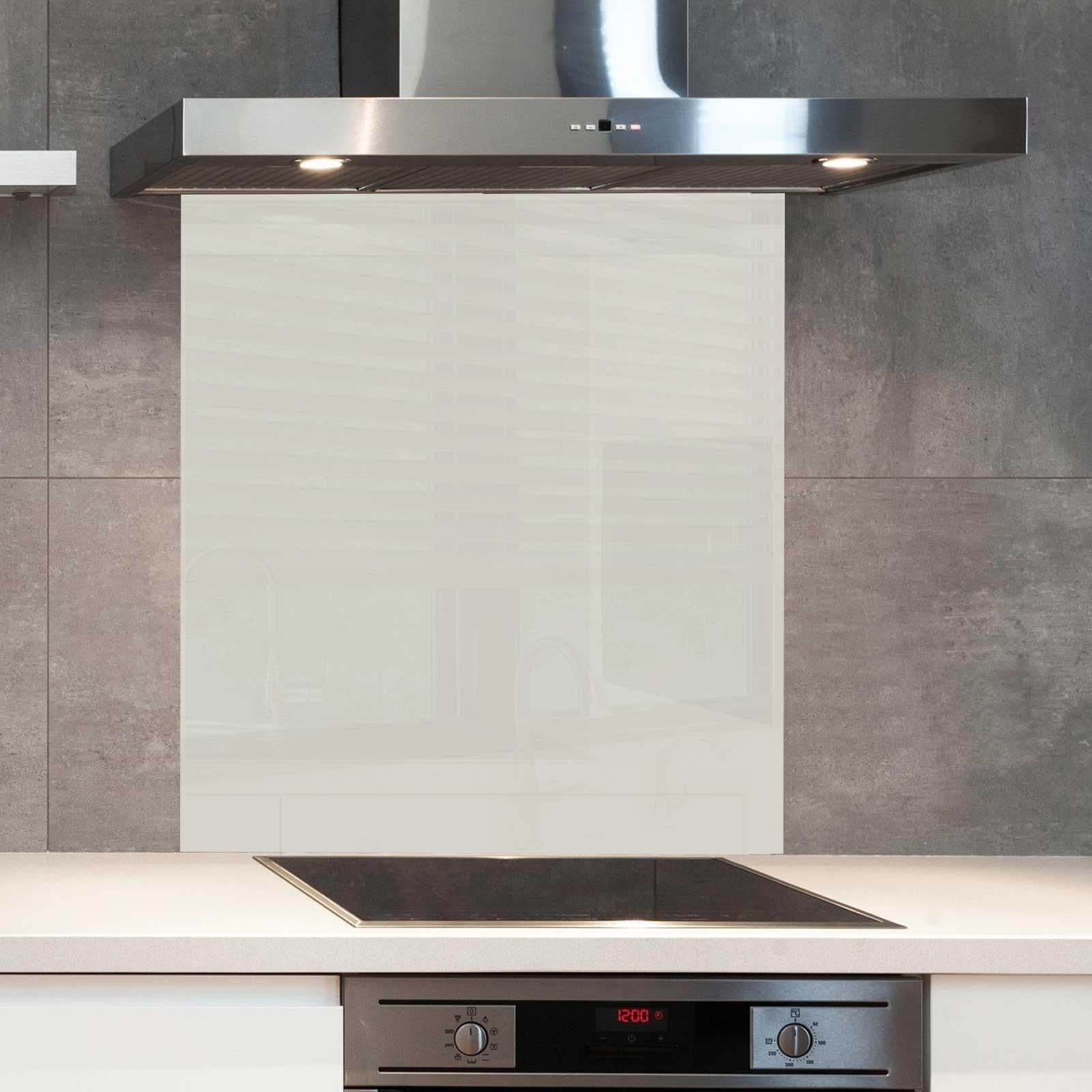 Premium 90cm x 75cm 6mm Glass Spun Mohair Kitchen Splashback Toughened