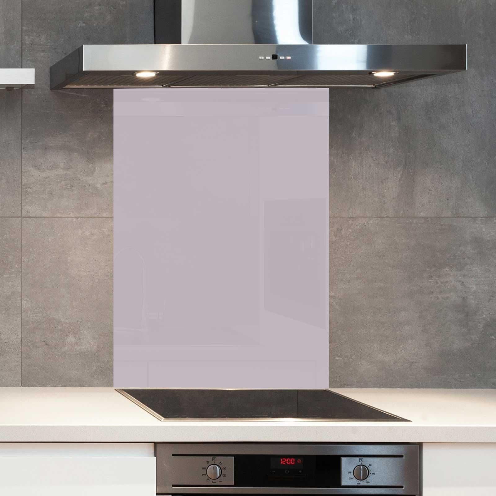 Premium 60cm x 75cm 6mm Glass Violet Dream Kitchen Splashback Toughened