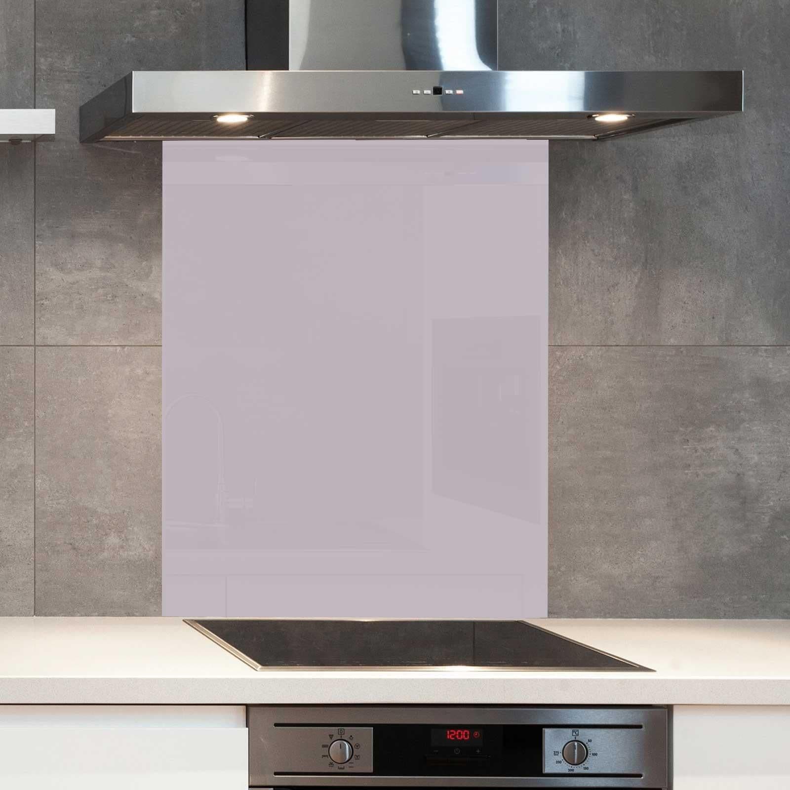 Premium 70cm x 75cm 6mm Glass Violet Dream Kitchen Splashback Toughened