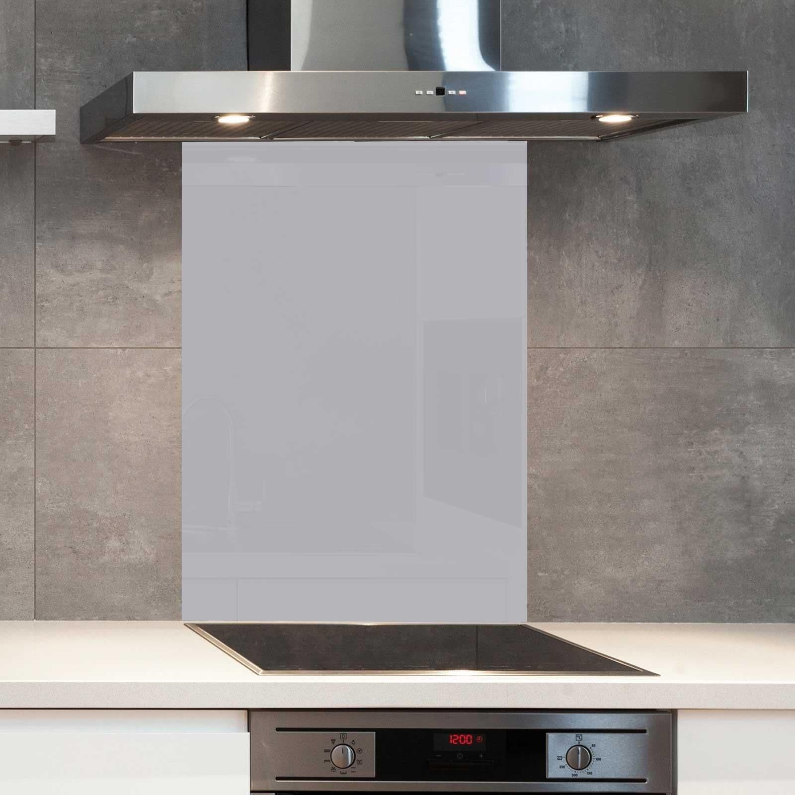 Premium 60cm x 75cm 6mm Glass Hazy Morning Kitchen Splashback Toughened
