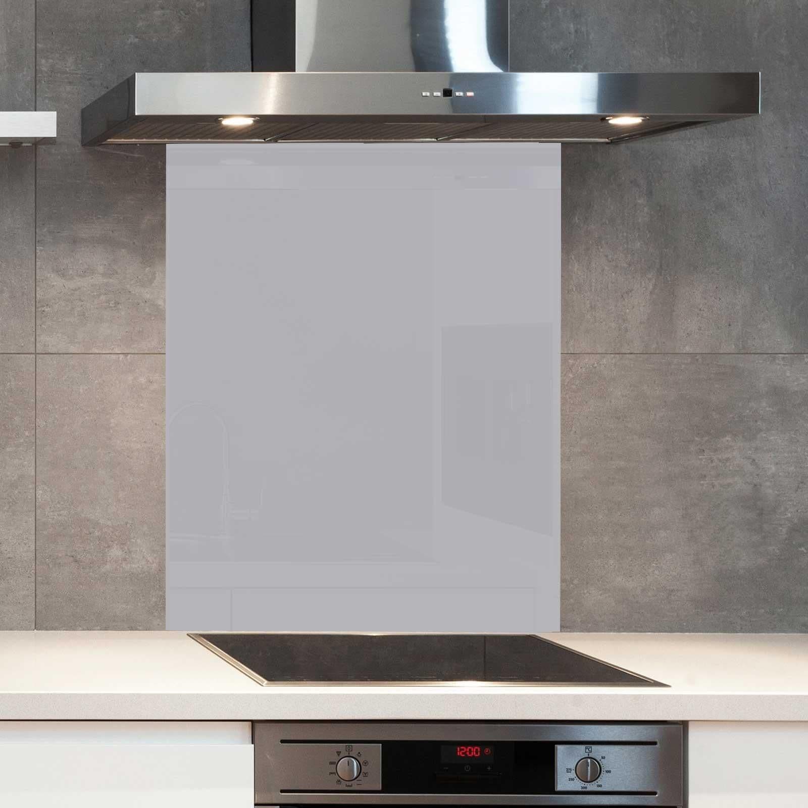 Premium 70cm x 75cm 6mm Glass Hazy Morning Kitchen Splashback Toughened